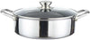 Casserole Cheffinger Acier Inoxydable 28cm - Revêtement Nid d'Abeille Induction