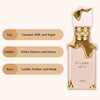 Parfum Eclaire Lattafa 100ml Femme - Eau de Parfum Gourmand Floral Sucré