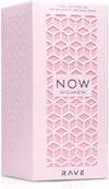 Parfum Rave Now Lattafa 100ml Femme - Eau de Parfum Floral Boisé Épicé Fraîs