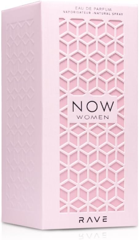 Parfum Rave Now Lattafa 100ml Femme - Eau de Parfum Floral Boisé Épicé Fraîs