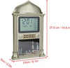 Horloge Murale Islamique Automatique - Réveil Prière Musulman Digital Or