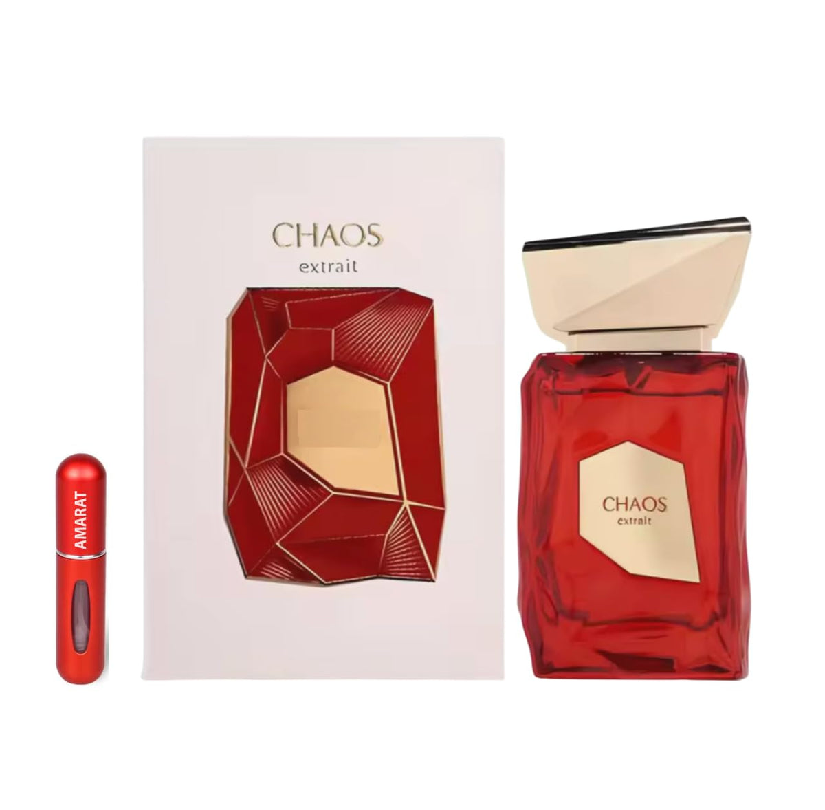 Irida Extrait Arabic Fragrance Unisex Long Lasting Perfume with Refillable Atomizer 5ml Sophisticated Fragrance with Notes of Cherry, Jasmine and Amber (Irida Extract) 100ml
