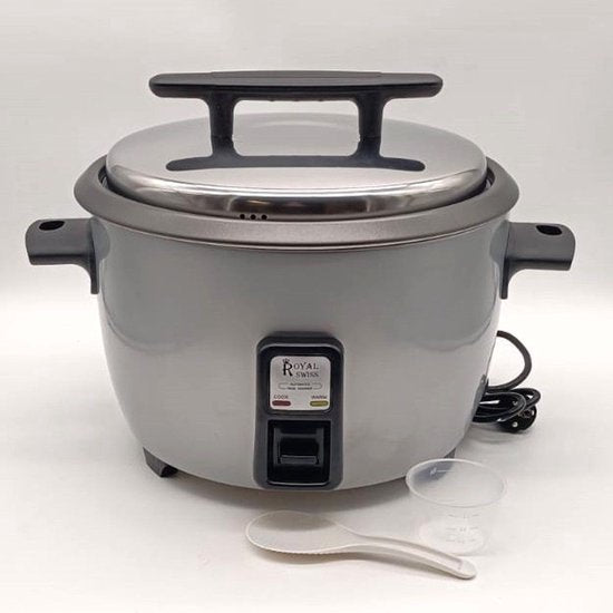 Cuiseur à Riz Royal Swiss XL 4,2L Professionnel - Vapeur Automatique Inox