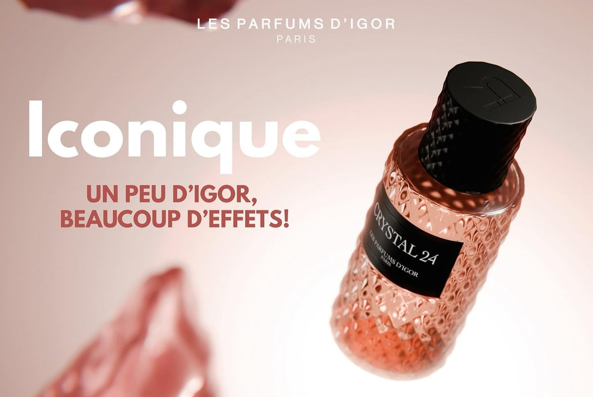 Parfum Crystal 24 Les Parfums D'Igor 50ml - Extrait de Parfum Mixte Paris