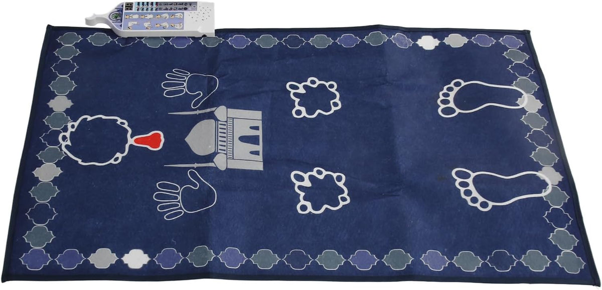 Tapis de Prière Électronique Musulman Omabeta pour Enfants, Éducation Musicale Précoce, Haute Précision Intelligent 60 x 100 cm pour Maison pour Garçons