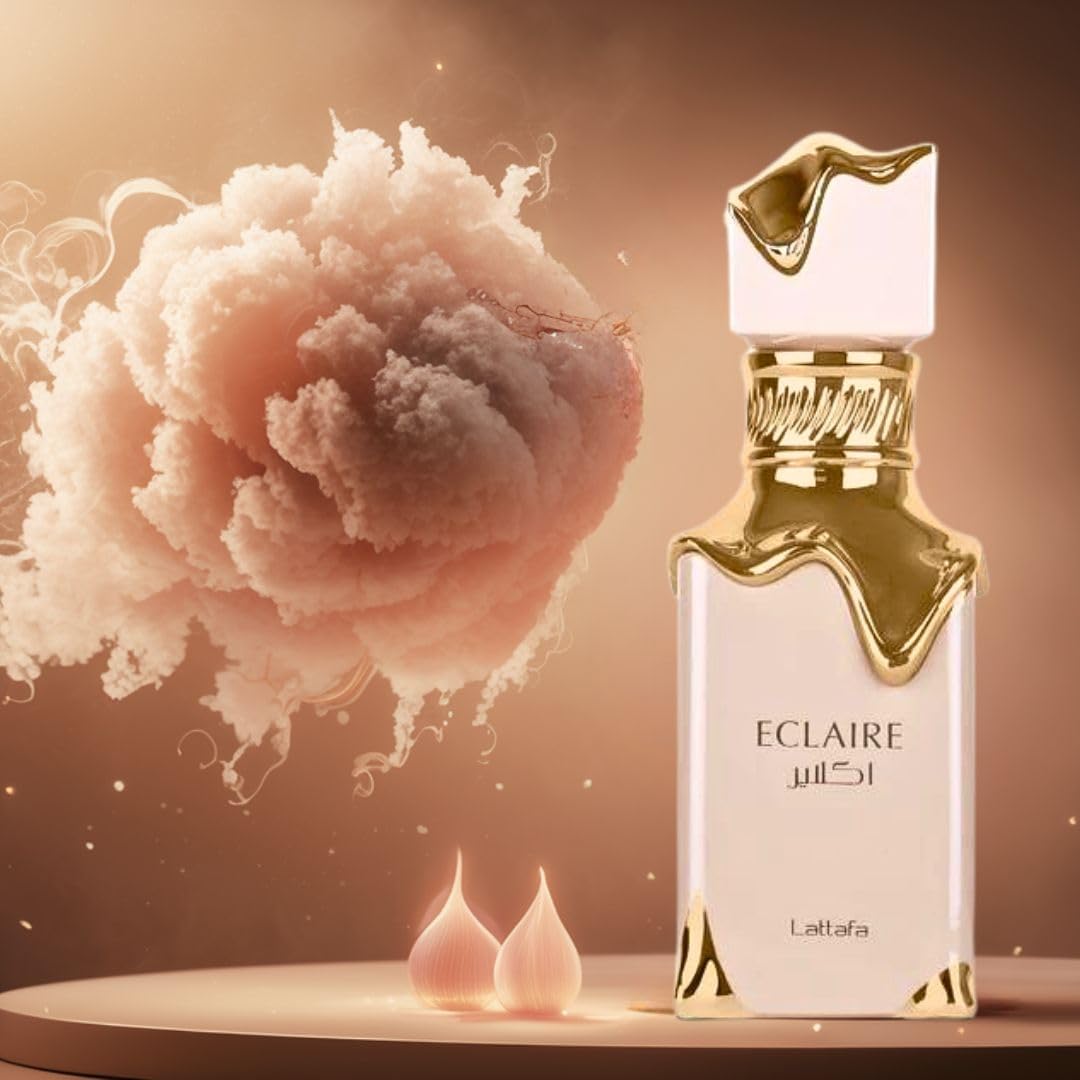 Parfum Eclaire Lattafa 100ml Femme - Eau de Parfum Gourmand Floral Sucré
