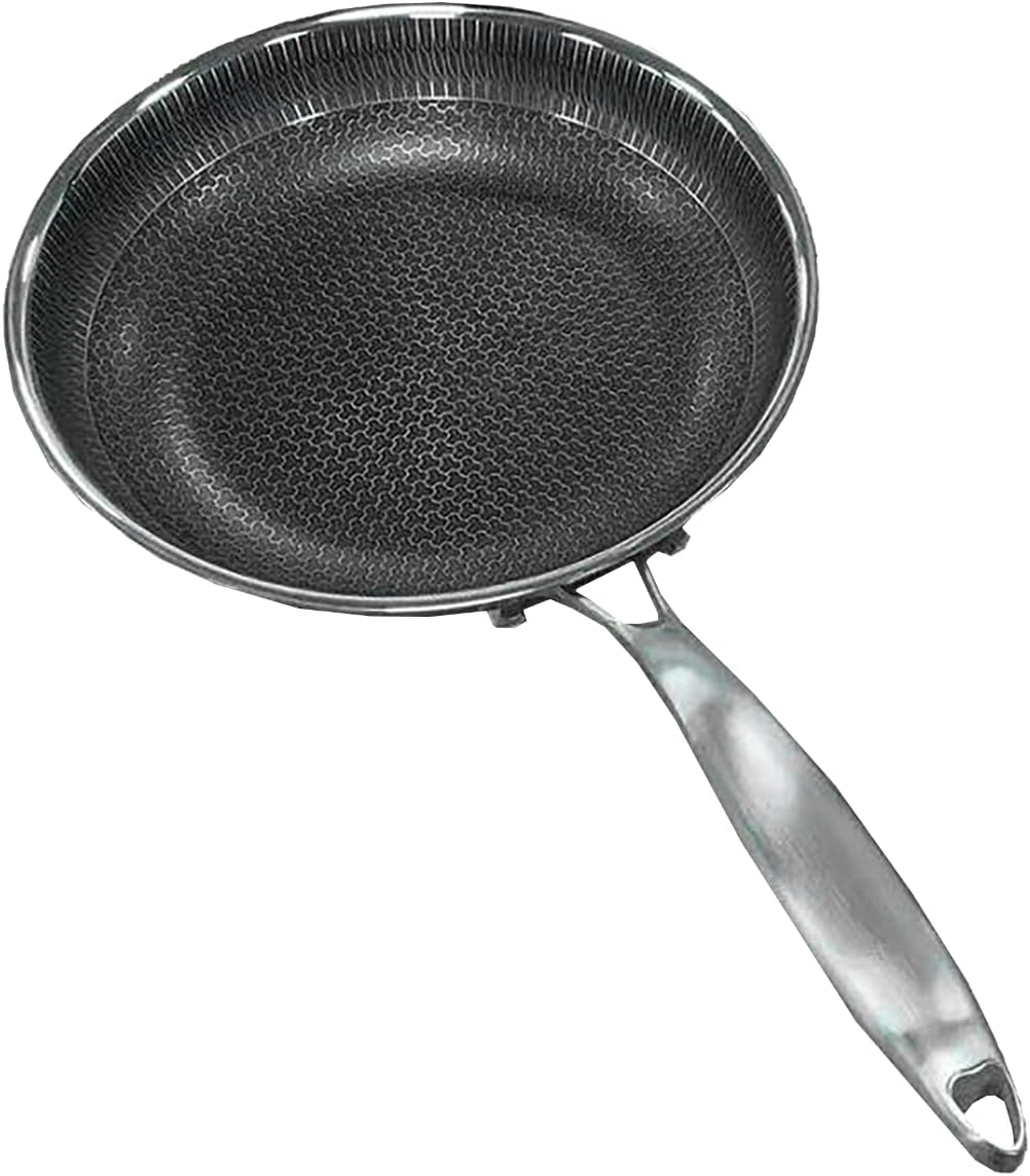 Poêle Cheffinger 28cm Antiadhésive Induction - Revêtement Nid d'Abeille Pro