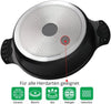 Tajine Cheffinger 28cm Aluminium Coulé Noir - Revêtement Marbre Induction