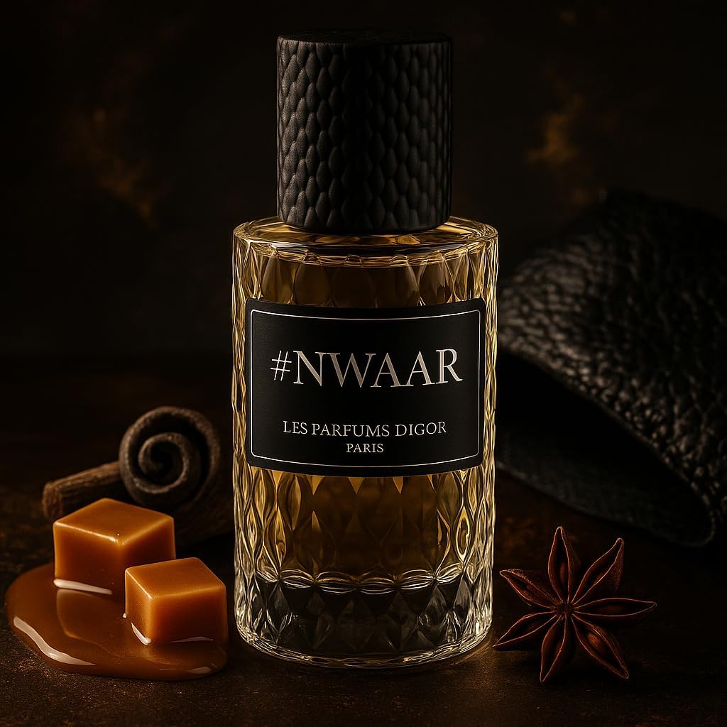 #NWAAR Les Parfums d'IGOR Paris, Parfum de Luxe en Flacon Cristal, Collection Élégante Extrait de Parfum 50 ml