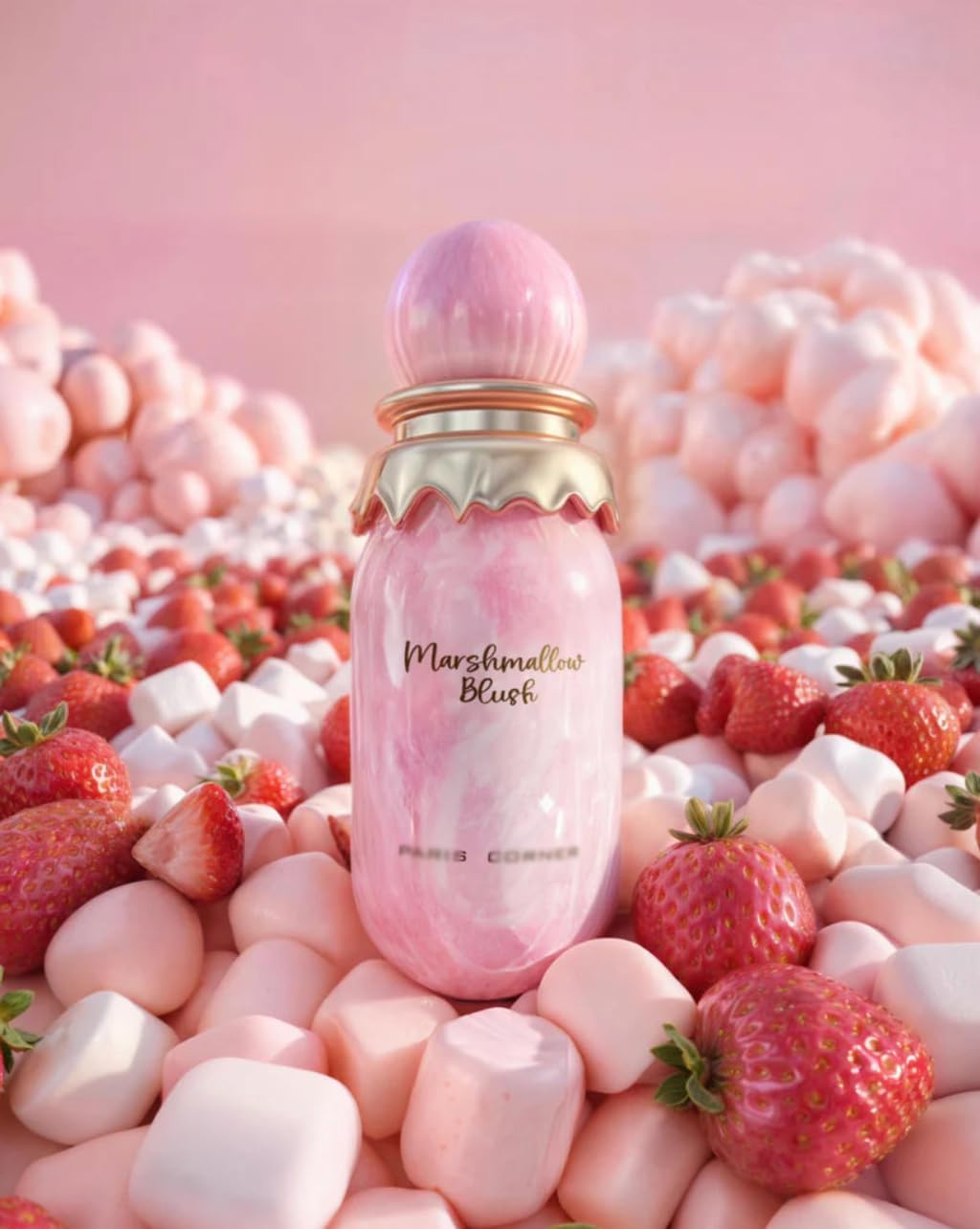 Marshmallow Blush Eau de Parfum 100ml Paris Corner - Gourmand Fruité Unisexe