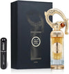 Sehr Original Perfume 100ml Arabic Fragrance Unisex Long Lasting Eau de Parfum Imported from Dubai with Refillable Atomizer 5ml Fragrance with Warm Sensitive Notes (Sehr)