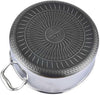 Casserole Cheffinger Acier Inoxydable 28cm - Revêtement Nid d'Abeille Induction