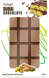 Chocolat de Dubaï Original Kadayif Pistache 75g - Chocolat au Lait Artisanal