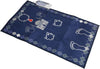 Tapis de Prière Électronique Musulman Omabeta pour Enfants, Éducation Musicale Précoce, Haute Précision Intelligent 60 x 100 cm pour Maison pour Garçons