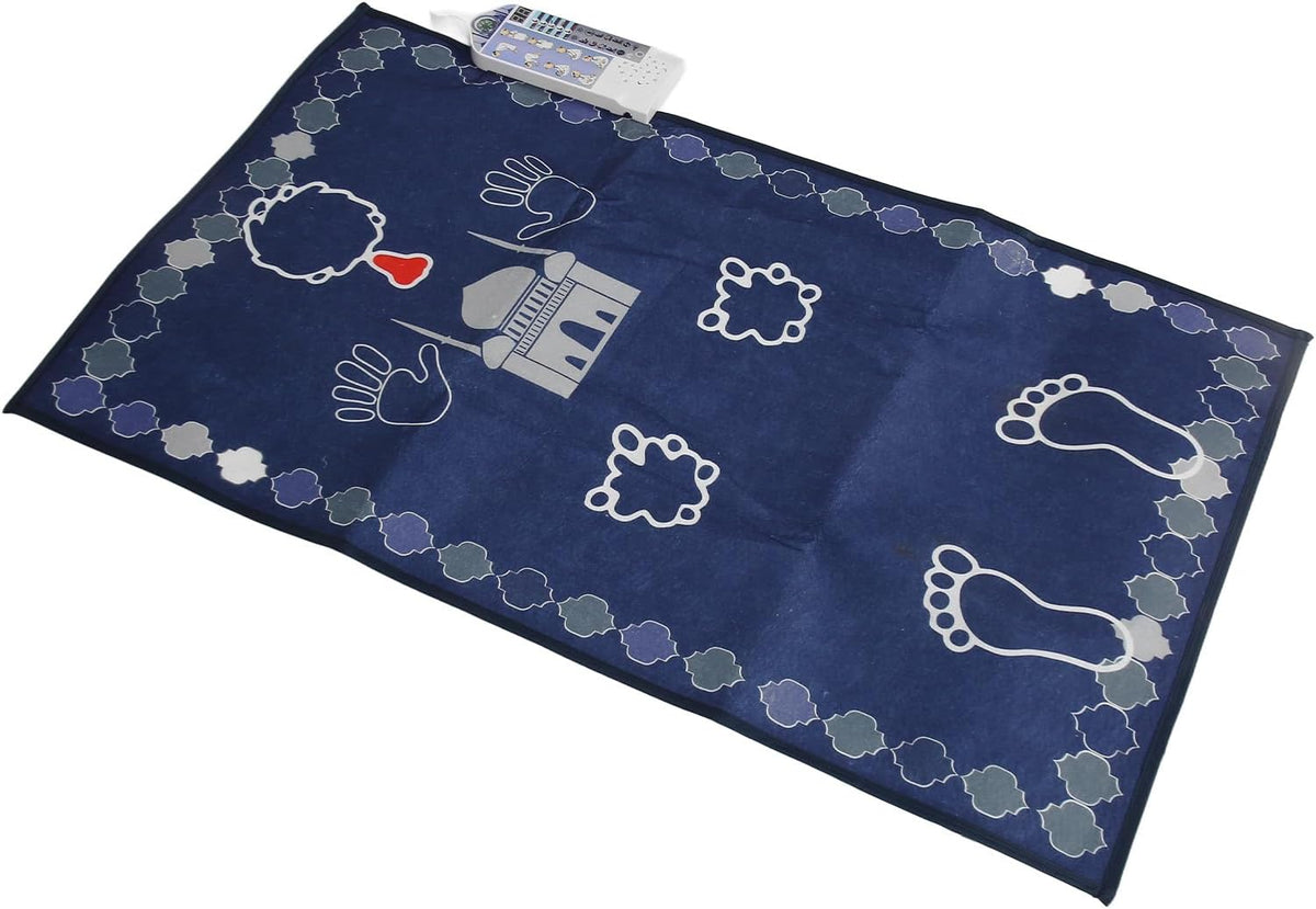 Tapis de Prière Électronique Musulman Omabeta pour Enfants, Éducation Musicale Précoce, Haute Précision Intelligent 60 x 100 cm pour Maison pour Garçons