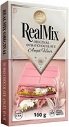 Chocolat Dubai RealMix 160g Rose - Pistache Angel Hair Barbe à Papa - Made in UAE