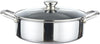 Casserole CHEFFINGER 24cm 2,2L Acier Inoxydable - Structure Nid d'Abeille Antiadhésif Induction