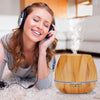 Humidificateur d'Air weiwei 500ML avec Télécommande, Diffuseur d'Huiles Essentielles, Brumisateur LED Aromathérapie (Couleur: Sans Télécommande Y Taille: AU)