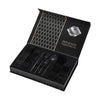 Set de Couverts 24 Pièces en Acier Inoxydable, Polissage Miroir, Service de Table Polyvalent pour Maison et Cuisine, Coffret Cadeau - Or