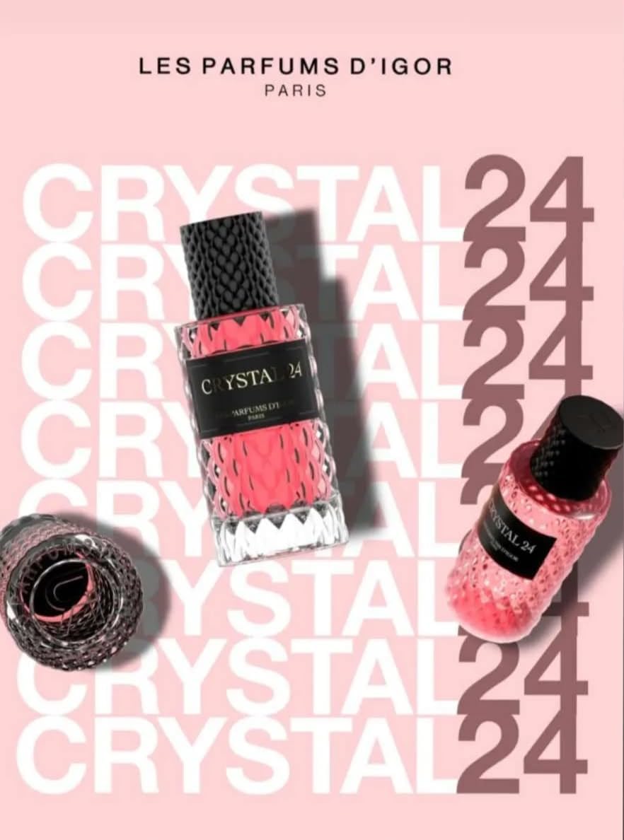 Parfum Crystal 24 Les Parfums D'Igor 50ml - Extrait de Parfum Mixte Paris