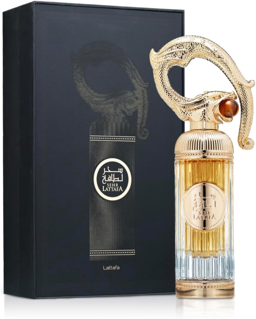 Sehr Original Perfume 100ml Arabic Fragrance Unisex Long Lasting Eau de Parfum Imported from Dubai with Refillable Atomizer 5ml Fragrance with Warm Sensitive Notes (Sehr)