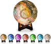 Lampe Lune Coran Haut-Parleur LED 3D - 14 Langues Télécommande USB Rechargeable