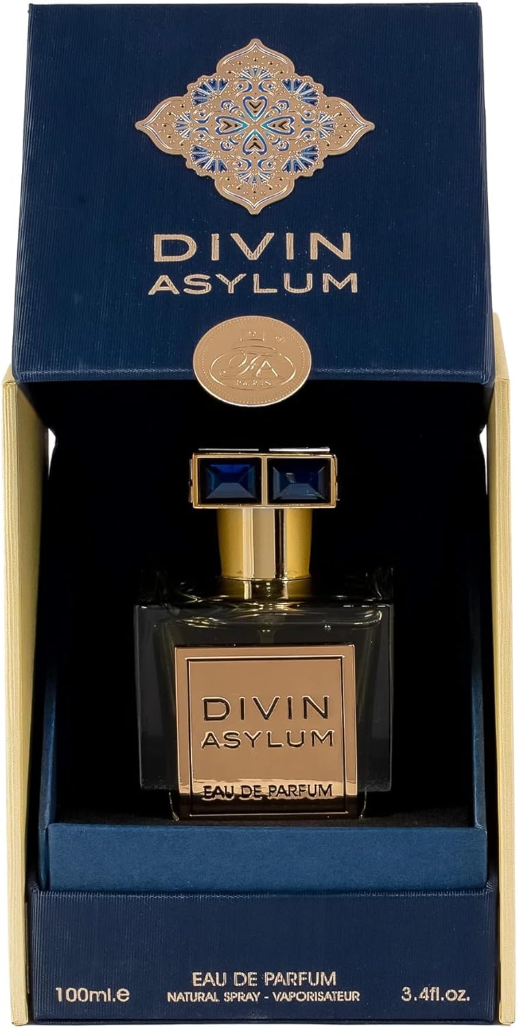Parfum Divin Asylum French Avenue 100ml Homme - Eau de Parfum Boisé Floral Épicé