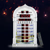 Horloge Murale Azan AL-HARAMEEN HA-4008 LED - Maison Bureau Mosquée - Gris
