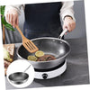 Wok Zerodeko Acier Inoxydable 34cm - Structure Nid d'Abeille Antiadhésif Induction
