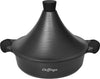 Tajine Cheffinger 28cm Aluminium Coulé Noir - Revêtement Marbre Induction