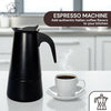 Cafetière Italienne Moka Royal Swiss 9 Tasses - Aluminium Noir - Induction