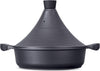 Tajine Marocain 28cm Induction - Aluminium 4,2L Antiadhésif - Couvercle Auto-Arrosant