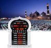 Horloge Murale Islamique LED Automatique - Réveil Prière Azan 1150 Villes