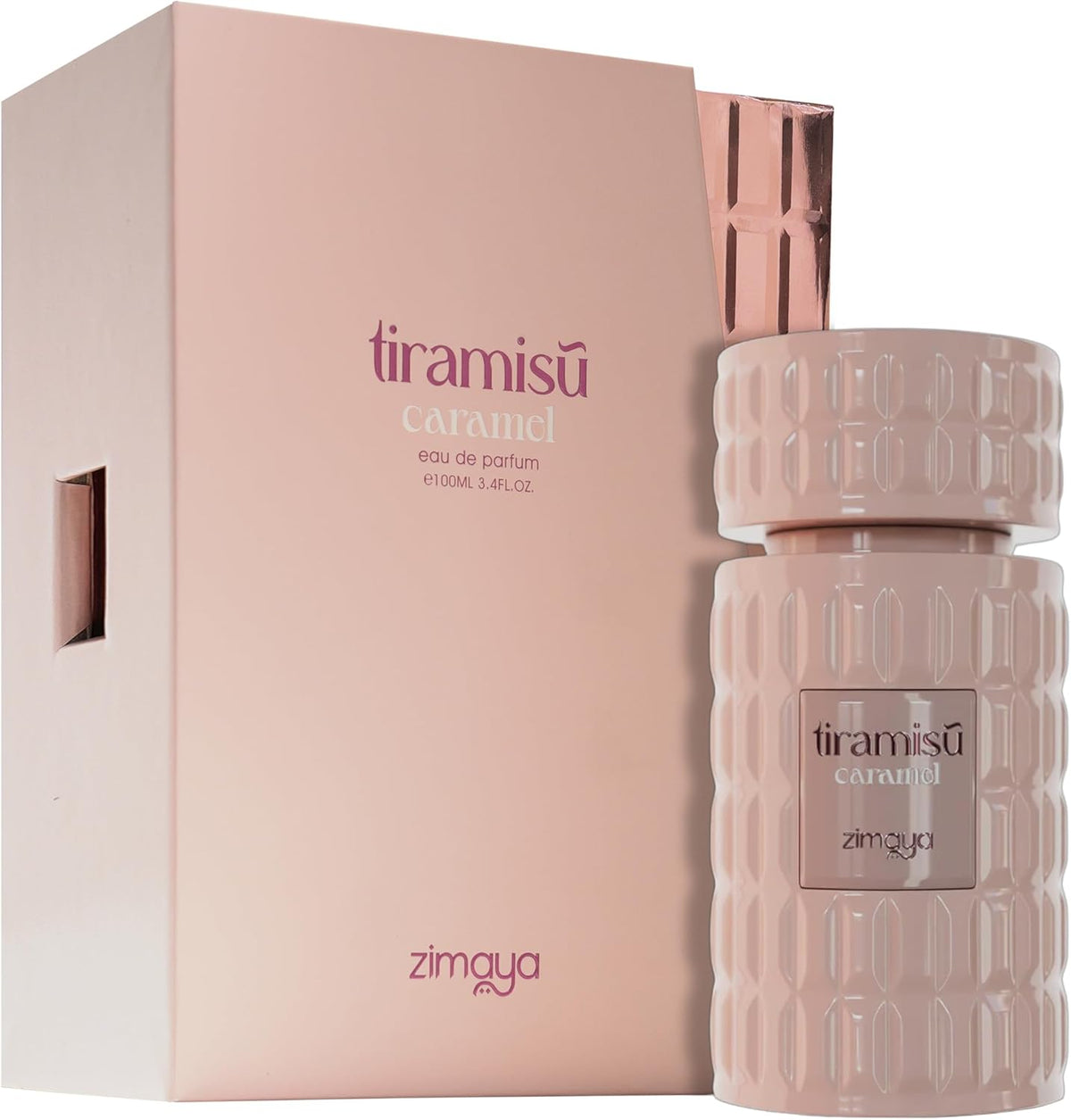 Parfum Tiramisu Caramel Zimaya 100ml - Eau de Parfum Gourmand Vanille Mixte