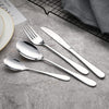 Set de Couverts Cheffinger pour 6 Personnes 24 Pièces en Acier Inoxydable 18/10