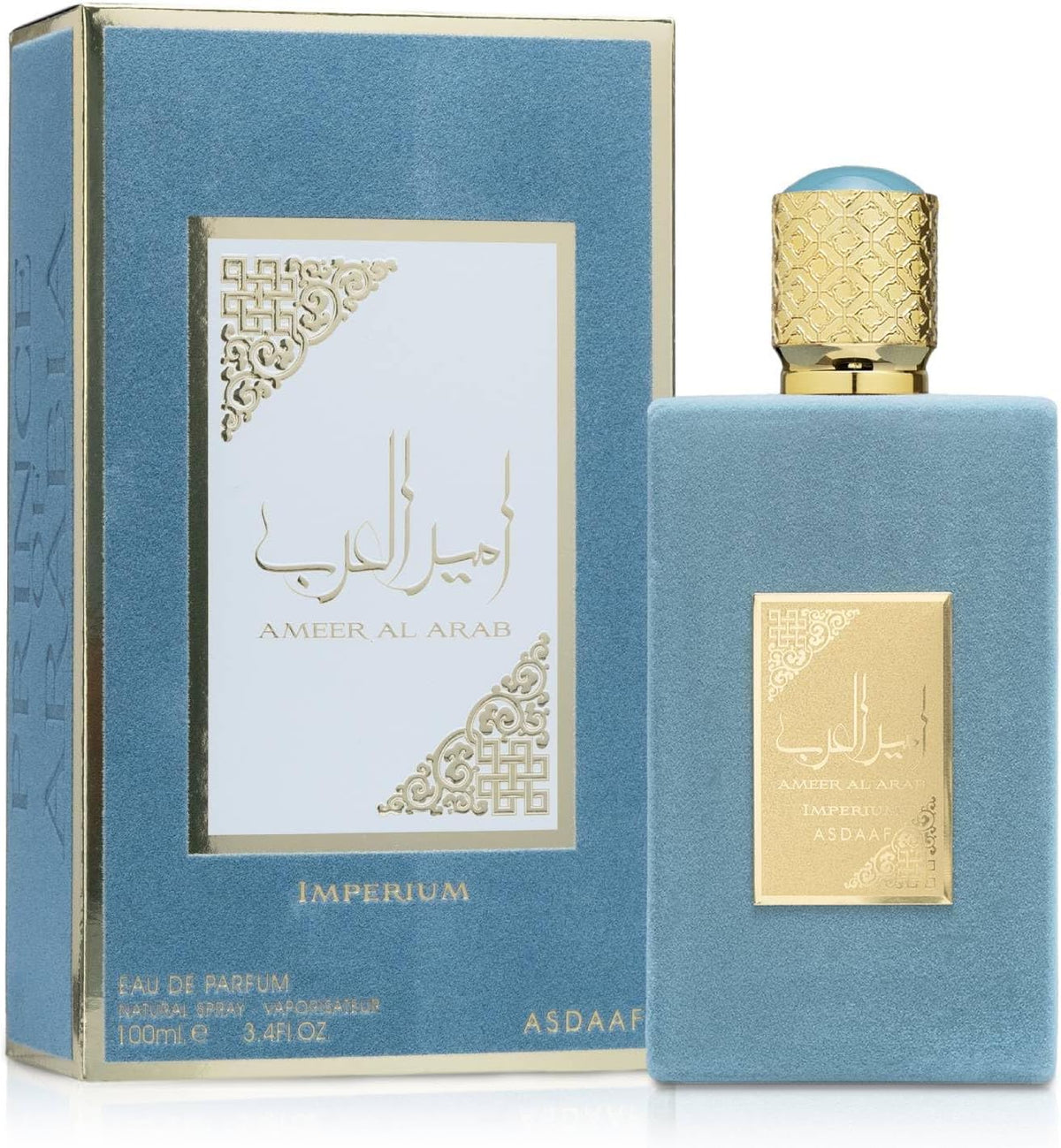 Parfum Ameer Al Arab Imperium Asdaaf 100ml - Eau de Parfum Épicé Ambré Mixte