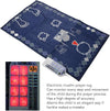 Tapis de Prière Électronique Musulman Omabeta pour Enfants, Éducation Musicale Précoce, Haute Précision Intelligent 60 x 100 cm pour Maison pour Garçons