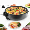 Poêle Électrique Multifonction CHEFFINGER PZP42 1500W - 5 Températures Antiadhésif