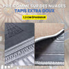 Set Tapis Prière Noir avec Tasbih - Épais Antidérapant Imperméable