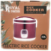 Cuiseur à Riz Royal Swiss 2,8L Violet 1000W - Antiadhésif Maintien au Chaud