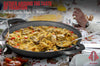 Poêle à Paella INTIGNIS 40cm Professionnelle - Aluminium Revêtement Marbre Induction