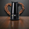 Cafetière Italienne Moka Royal Swiss 9 Tasses - Aluminium Noir - Induction