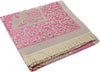 Tapis de Prière Musulman Rose avec Chapelet et Boîte Cadeau Élégante - Sajjadah Taffetas Doux 116x69cm