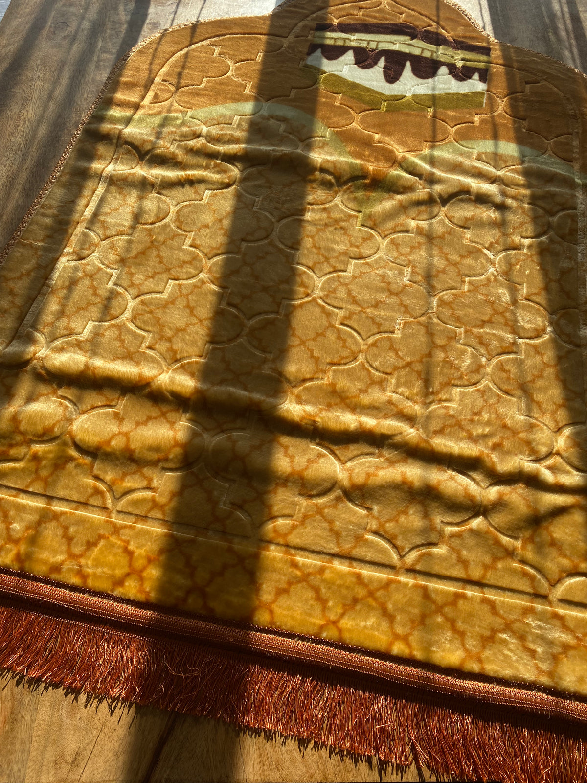 TAPIS DE PRIERE MOTIF KAABA