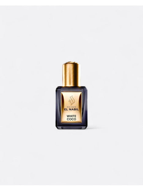 Musc White Coco Roll-On 5ml El Nabil - Parfum Exotique Coco Sans Alcool Mixte