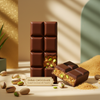 Chocolat de Dubaï Original Kadayif Pistache 75g - Chocolat au Lait Artisanal