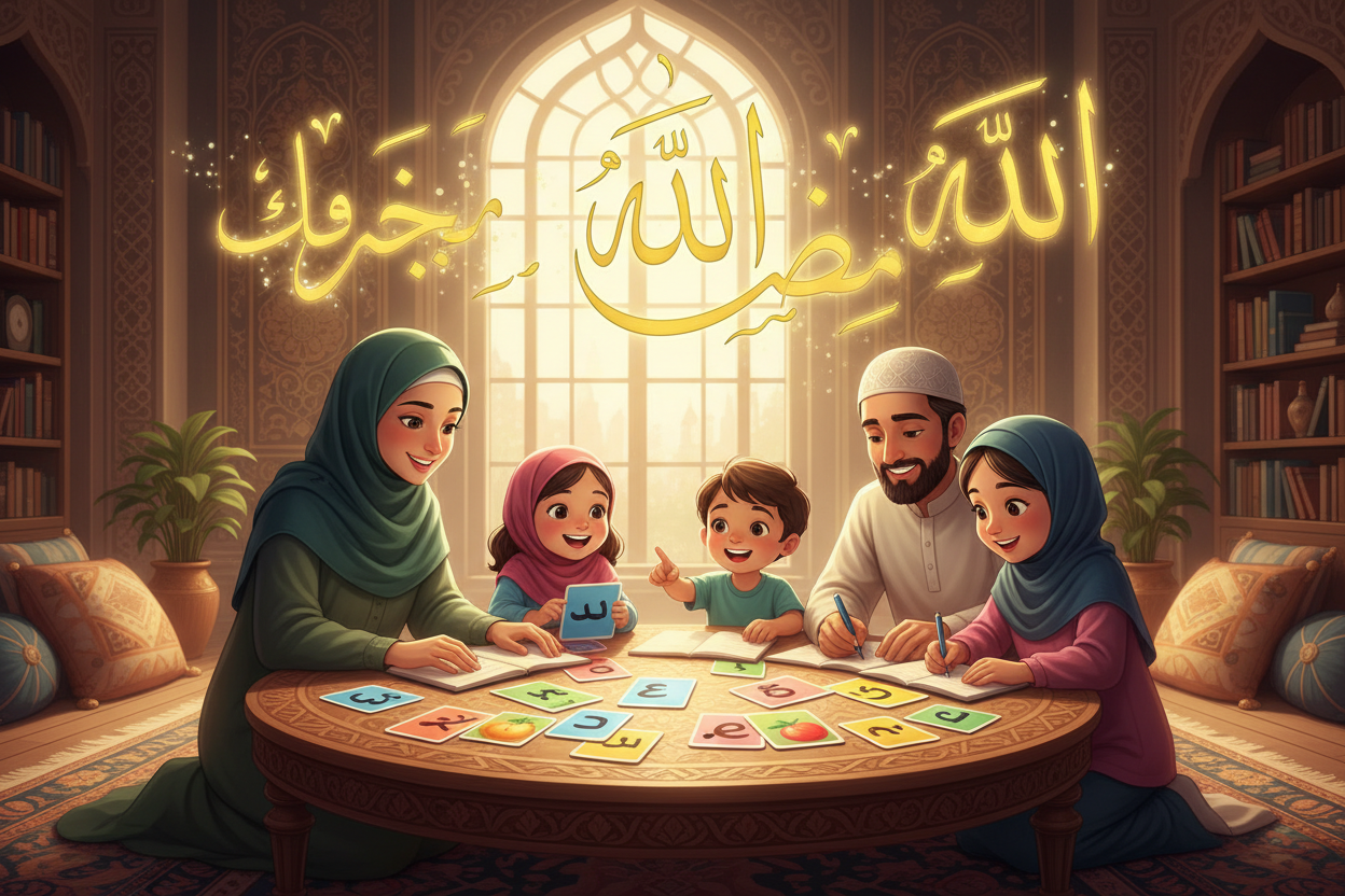 Comment enseigner les 99 noms d'Allah aux enfants