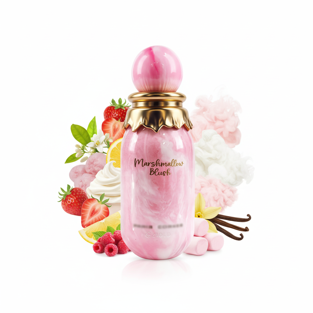 Marshmallow Blush Eau de Parfum 100ml Paris Corner - Gourmand Fruité Unisexe