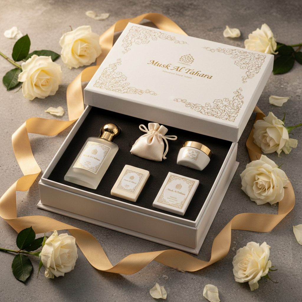 Coffret Cadeau Musk Al Tahara – Solo Collection 4 Pièces | Musc Tahara