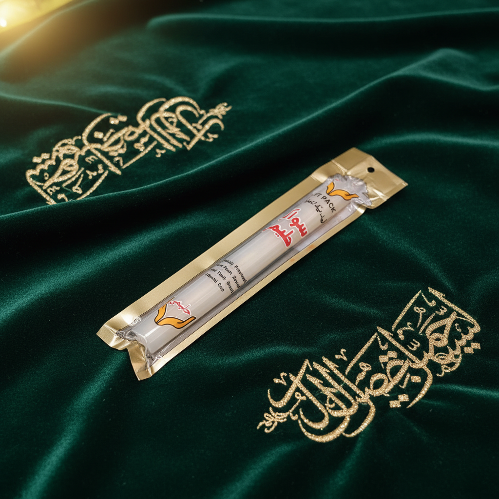 Siwak Naturel Sewal Haleemi – Bâton de Miswak avec Étui de Voyage